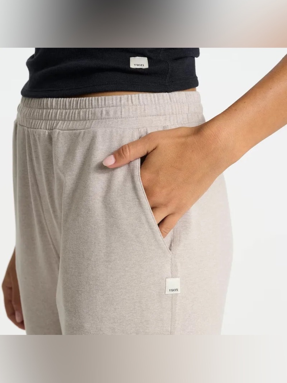 Vuori Boyfriend Jogger Oyster Heather